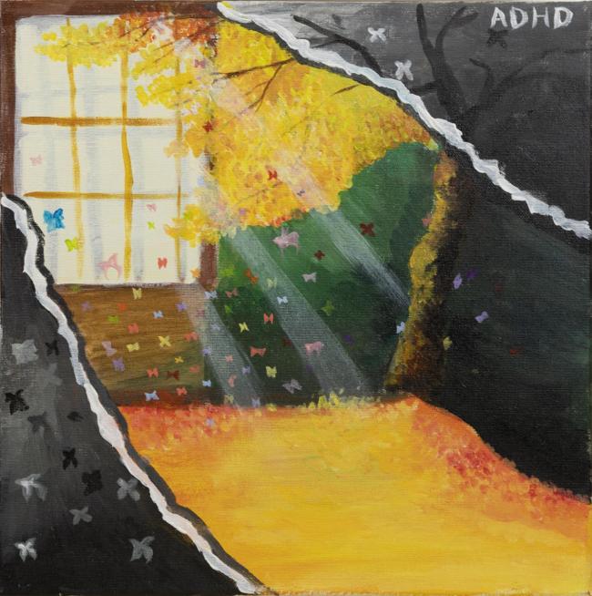 “异彩盛开——首届宇宙ADHD艺术展”在京开幕